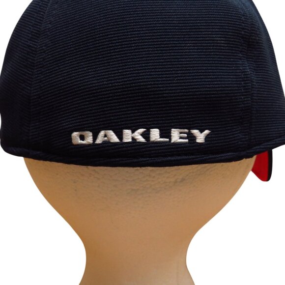 Never Worn Condition American Flag Plastic Logo Navy, White & Red Ball Cap - Picture 6 of 9